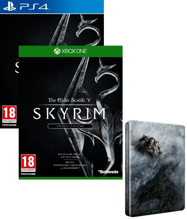 Skyrim Edition Sp Ciale Pas Cher D S Euros Chocobonplan