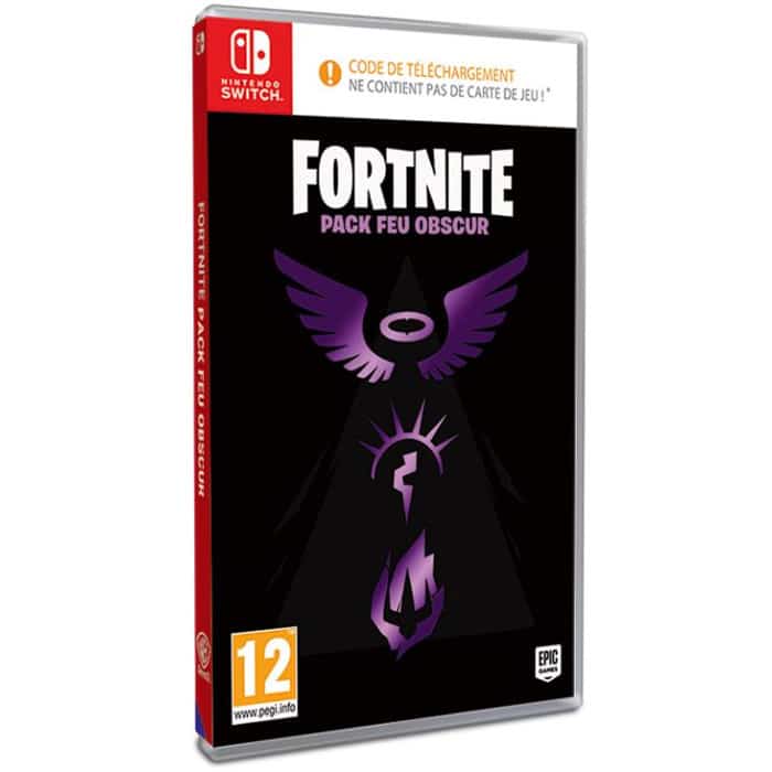 Fortnite Feu Obscur Switch Les Offres ChocoBonPlan