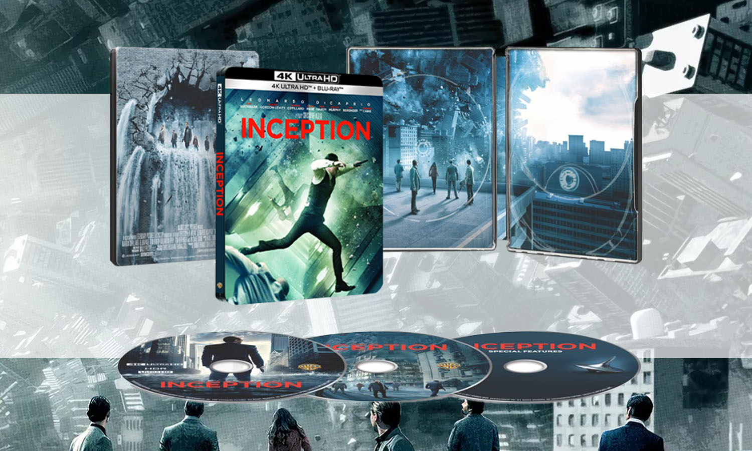 Inception Blu Ray K Steelbook Les Offres Chocobonplan