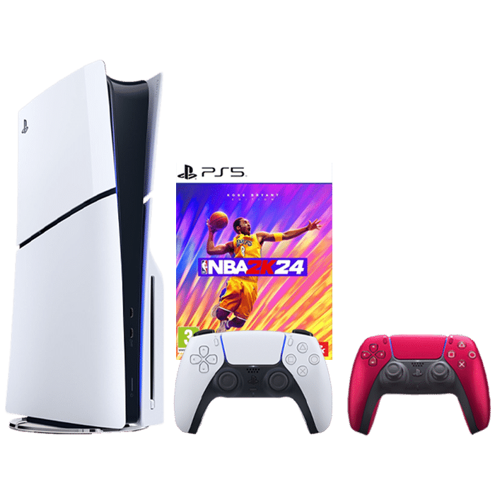 Pack PS5 Slim 2 Manettes Avec NBA 2K24 ChocoBonPlan