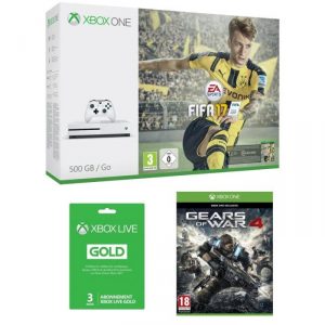 pack-xbox-one-s-fifa-17-gears-of-war-4-3-mois-xbox-live-pas-cher