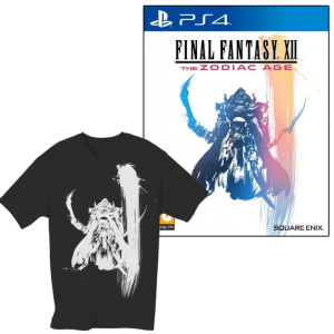Final-Fantasy-XII-The-Zodiac-Age-sur-PS4-T-Shirt-offert