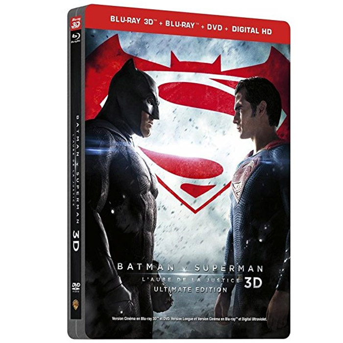 Batman V Superman L'aube De La Justice (version longue) + Steelbook Batman V Superman L'aube De La Justice (version longue) + Steelbook