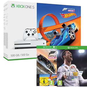 Pack Xbox One S + FIFA 18 + Forza Horizon 3 (+DLC Hot Wheels) 2
