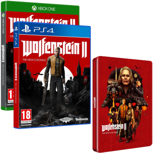 Wolfenstein 2 The New Colossus + Steelbook sur PS4 et Xbox One