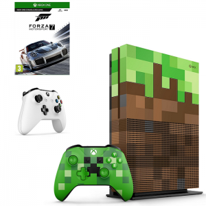 xbox one s minecraft manette forza pas cher
