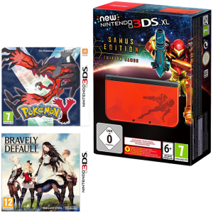 Console New Nintendo 3DS XL Samus Edition + 2 jeux