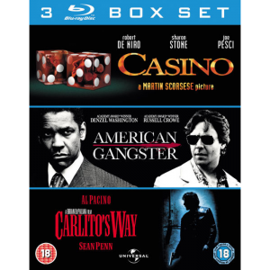 Pack 3 Blu-Ray Casino + American Gangster + L'impasse