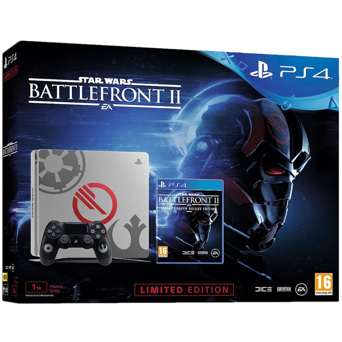 Console Playstation 4 Slim  1 To  - Édition Limitée Star Wars Battlefront Ii En Boite E94570