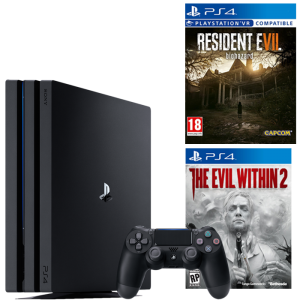 ps4 pro the evil within 2 resident evil 7