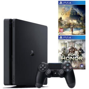 ps4 slim 1 To for honor assassin's creed origins