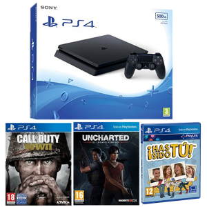 ps4 slim cod WW2 uncharted the lost legacy