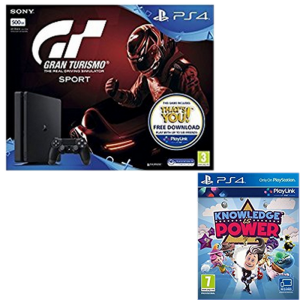 ps4 slim gran turismo sport knowledge is the power