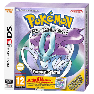 Pokémon Cristal sur Nintendo 3DS (version téléchargeable)