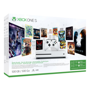 Xbox One S 500 Go + 3 mois de Game Pass + 3 mois de Xbox Live Gold