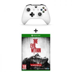 manette xbox one blanche evil within