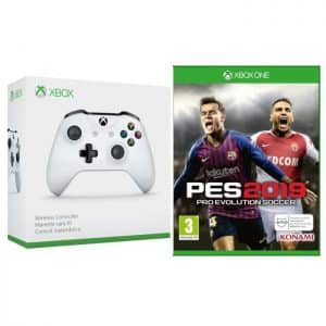 manette xbox one blanche pes 2019
