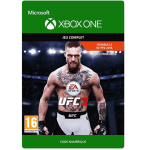 UFC 3 sur Xbox One (dématérialisé)