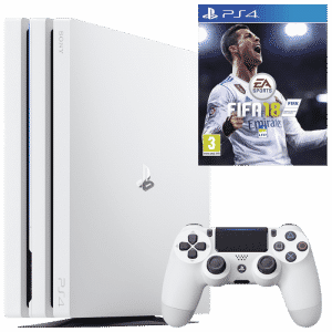 Pack PS4 Pro Blanche + FIFA 18