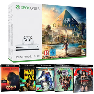 pack xbox one S 4K assassin's creed origins