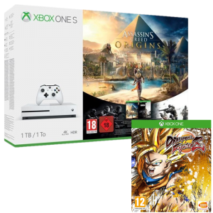 pack xbox one s db fighterz r6 siege assassin's creed origins