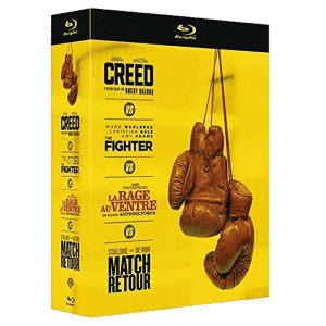 Coffret Creed + The Fighter + La rage au ventre + Match retour