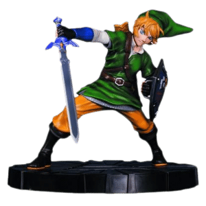 Figurine Zelda Link en mouvement Edition Collector 24 cm