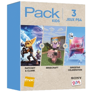pack fnac jeux ps4 kids