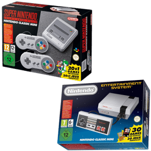 pack snes mini + nes mini