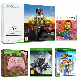 pack xbox one s pubg super lucky's tail manette minecraft