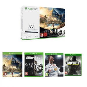 xbox one s 1 to + 4 jeux