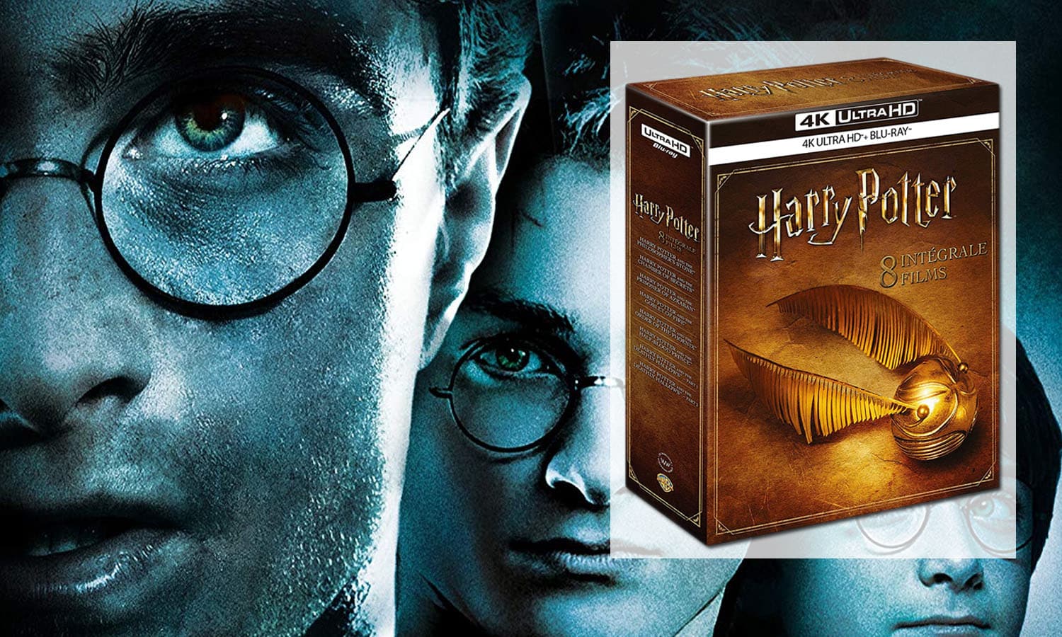 L'intégrale de la saga Harry Potter en 4K Ultra HD disponible chez