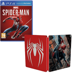 spiderman ps4 steelbook
