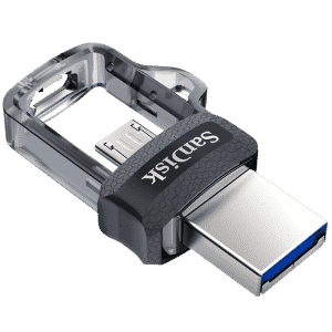 Clé USB SanDisk Ultra 128Go (double connectique USB3 + Micro USB)