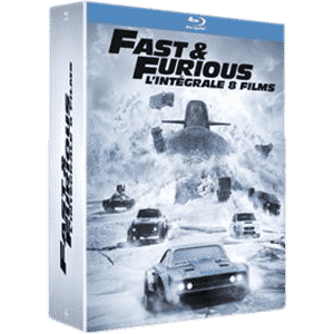 Fast and Furious intégrale 8 films en Blu-Ray copie