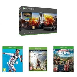 pack xbox one x 4 jeux pas cher