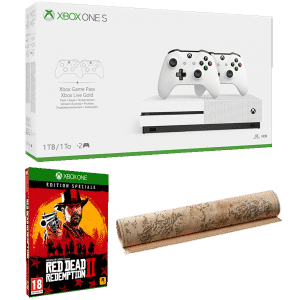 xbox one s 2 manettes red dead redemption 2 edition speciale