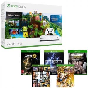 Pack Xbox One S 1 To + 6 jeux