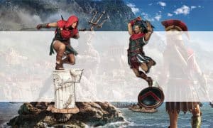 SLIDER figurine-kassandra-alexios-assassins-creed-odyssey