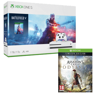 Xbox One S 1 To + Battlefield 5 Deluxe Edition + Assassin's Creed Edition limitée copie