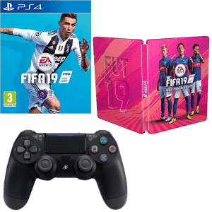 pack manette ps4 fifa 19 steelbook