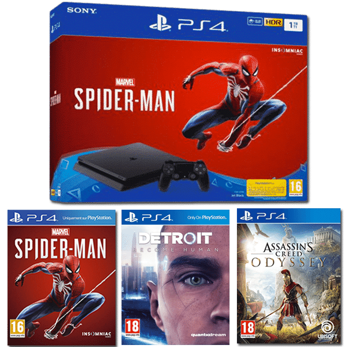 sony playstation 4 spider man edition