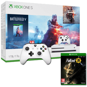 xbox one s 1to cod black ops battlefield 4 fallout 76 2 manettes v3
