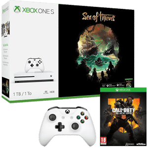 xbox one s 1to sea of thieves cod black ops 4 2 manettes
