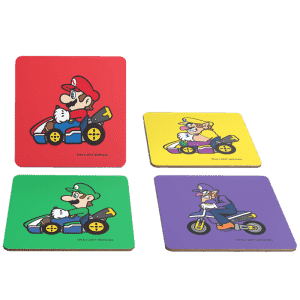 Dessous de Verre Mario Wario Nintendo 13 12 18