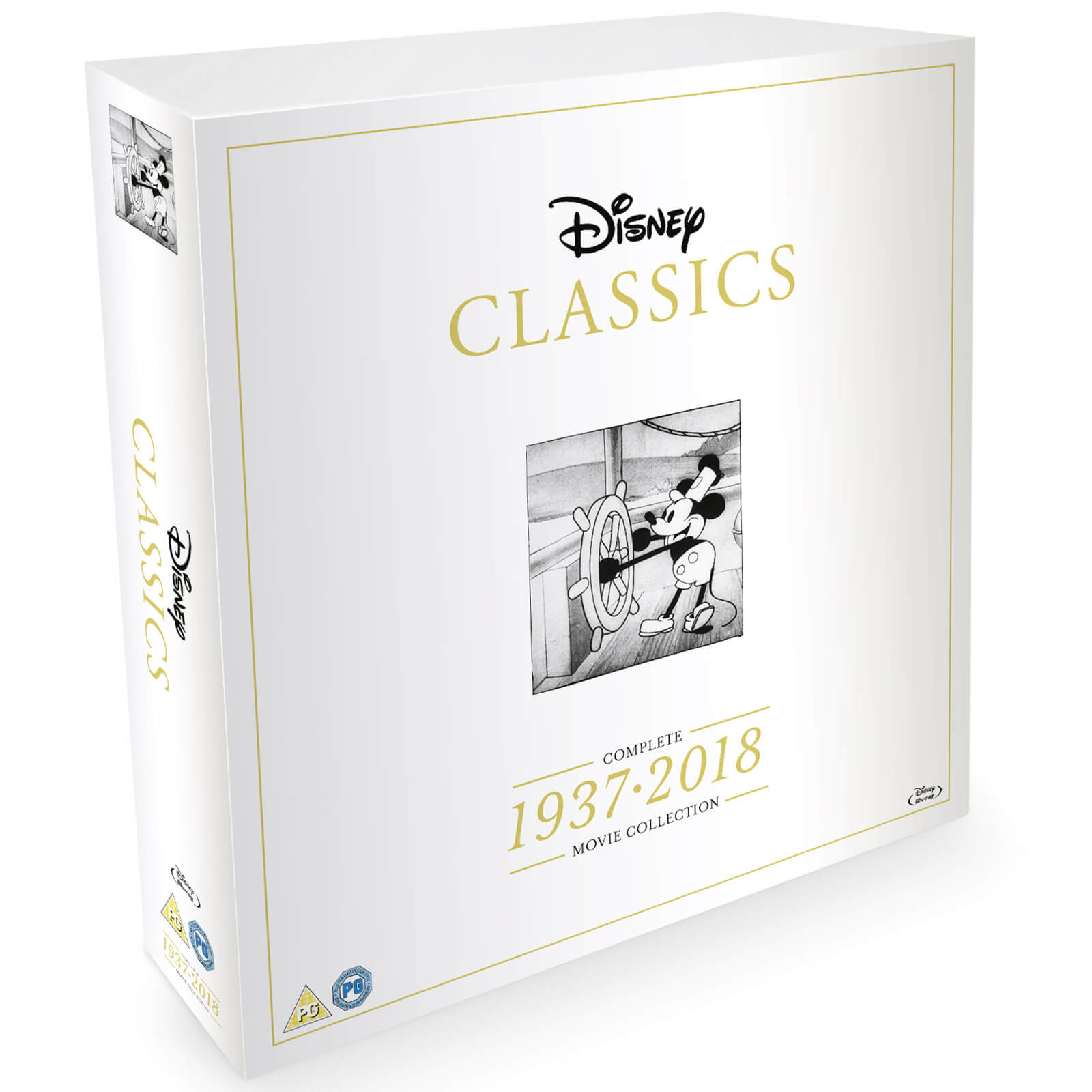 Coffret Disney (57 disques) en édition limitée Blu-Ray [VO uniquement]