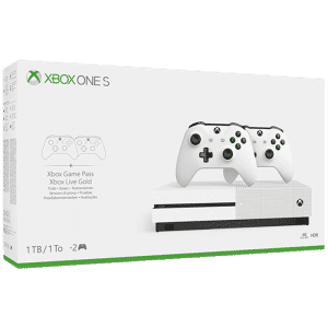 Xbox One S 1 To + 2 Manettes standard