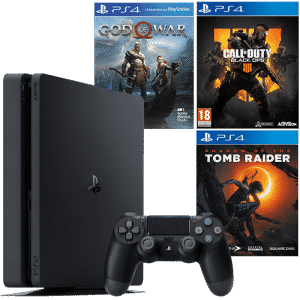ps4 slim shadow of the tomb raider cod black ops 4 god of war