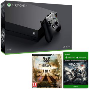 Xbox One X standard + Gears of War 4 + State of Decay 2 (démat) v2