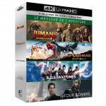 coffret blu ray 4k films d'aventure